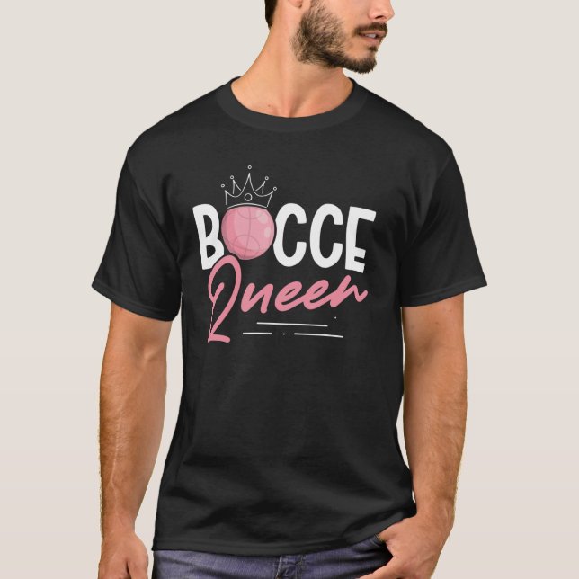 Camiseta Bocce Queen Bocce Ball (Anverso)