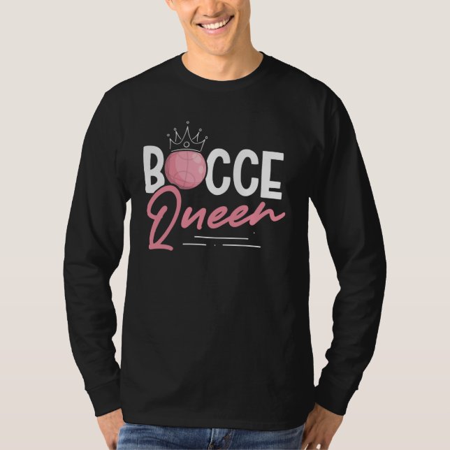 Camiseta Bocce Queen Bocce Ball (Anverso)