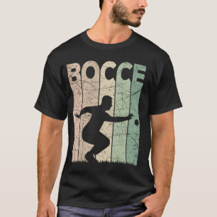 Camiseta Bocce Vintage Bocce Player Retro Petanque Lover