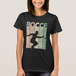 Camiseta Bocce Vintage Bocce Player Retro Petanque Lover