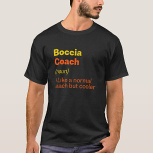 Camiseta Boccia Coach Definición Discapacidad Humor Deporti
