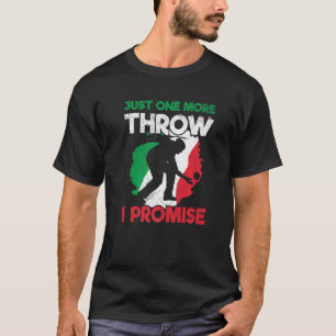 Camiseta Boccia Italiana Cita Para Un Bocci