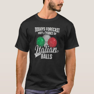 Camiseta Boccia Italiana Para Un Bocante