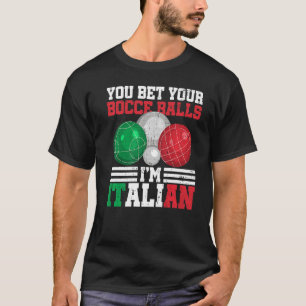 Camiseta Boccia Italiana Para Una Leyenda De Bocce Italiana