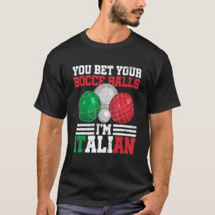 Camiseta Boccia italiana para una leyenda de las bolas ital