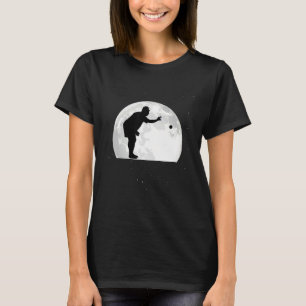 Camiseta Boccia Moon Bola Bocce Boulespeler Boules