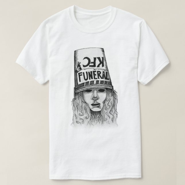 Camiseta Boceto de Buckethead (Diseño del anverso)
