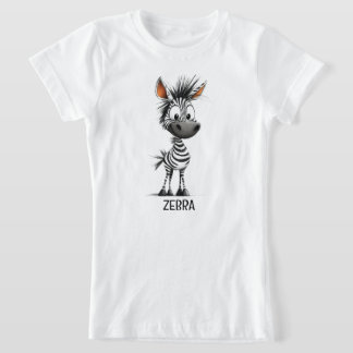 Camiseta Boceto de cebra