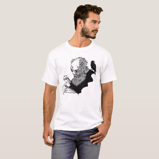 Camiseta Boceto de erudito de Dark Academia con arte de cue