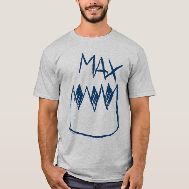 Camiseta Boceto de Max y Corona (Anverso)
