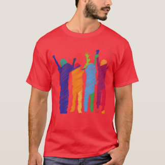 Camiseta Boceto de niño pequeño
