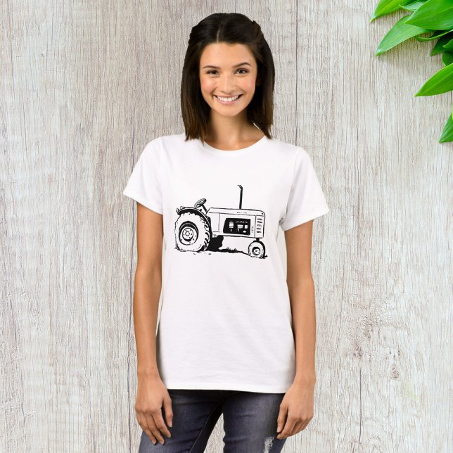 Camiseta Boceto de Tractor (Subido por el creador)