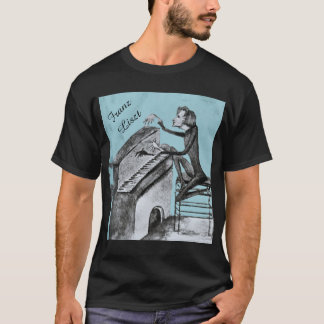 Camiseta Boceto único de Franz Liszt por Maurice Sand 1837