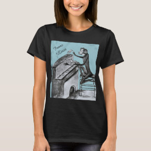 Camiseta Boceto único de Franz Liszt por Maurice Sand 1837