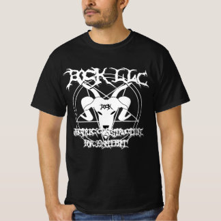 Camiseta Bock.LLC　EVIL GOAT Tシャツ　バンドT風