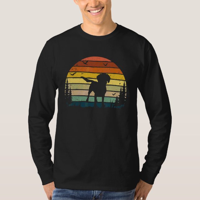 Camiseta Bocker Vintage Retro Mamá Papá Perro (Anverso)
