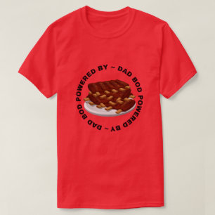 Camiseta Bod De Papá Alimentado Por BBQ