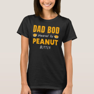 Camiseta Bod De Papá Alimentado Por Grafo De Mantequilla De