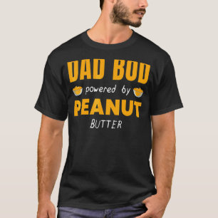 Camiseta Bod De Papá Alimentado Por Grafo De Mantequilla De
