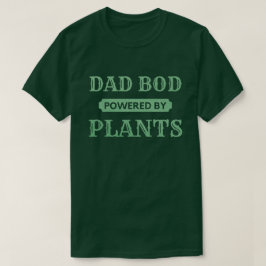 Camiseta Bod De Papá Alimentado Por Plantas Purpurina Camis