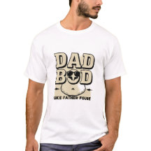 Bod de papá - Como una figura de padre" (Camiseta