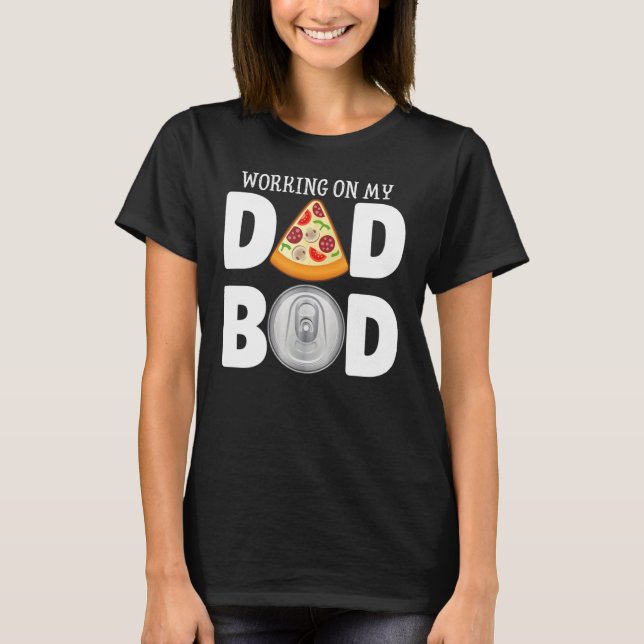 Camiseta Bod De Papá Para Hombres Figura De Padre Día 5 (Anverso)