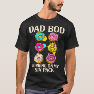 Camiseta Bod De Papá Trabajando Con Mi Paquete De Seis Papi