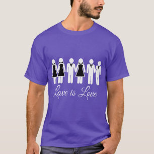 CAMISETA BODA AMOR ES AMOR