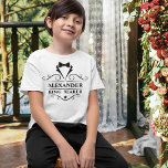 Camiseta Boda Anillo Bearer Negro Tejido De Tuxedo Blanco<br><div class="desc">Portadora de anillo boda Camiseta blanca de esmoquín negro</div>