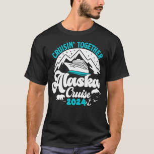 Camiseta Boda Aniversario Cruise Alaska 2024 Vacaciones TS