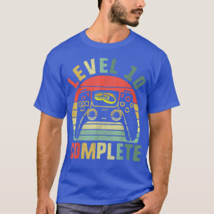 Camiseta Boda Aniversario de Su Nivel 10 Complete Hu