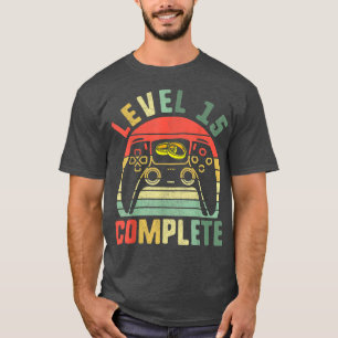 Camiseta Boda Aniversario de Su Nivel 15 Complete Hu