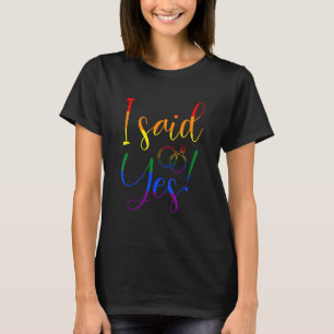 Camiseta BODA Bachelor de propuesta gay LGBT Parte de compr