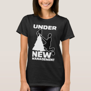 Camiseta Boda bajo nueva dirección hombres fiesta de solter