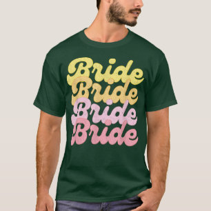 Camiseta Boda Brid de la brida de la pareja de la novia