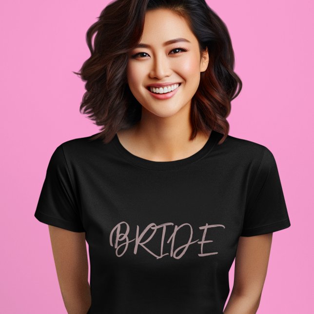 Camiseta Boda Bride Black (Subido por el creador)