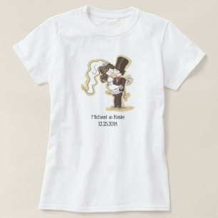 Camiseta Boda Bride & Groom TShirt
