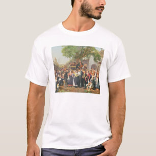 Camiseta Boda campesino en la Baja Austria (aceite sobre li