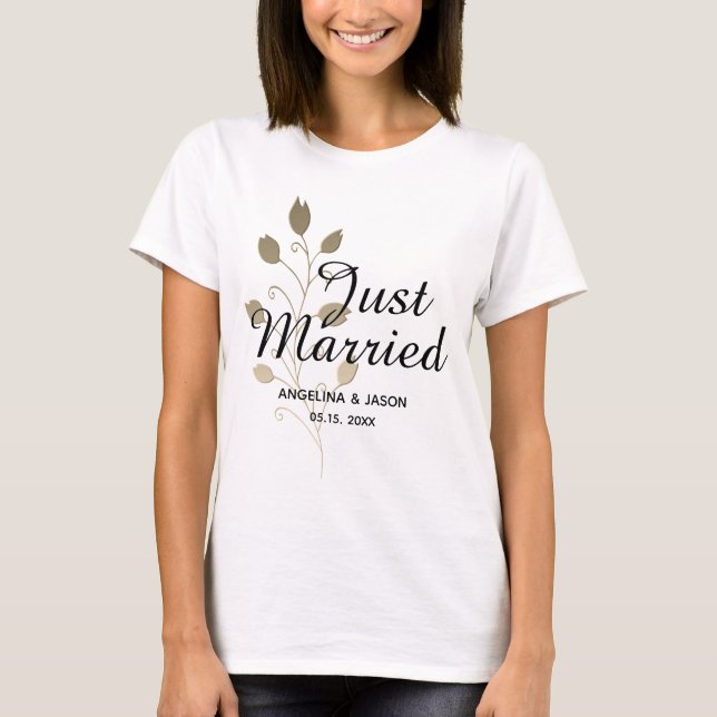 Camiseta Boda casado (Anverso)