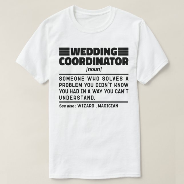 Camiseta Boda Coordinador Nun Bridal Consultor Funny (Diseño del anverso)