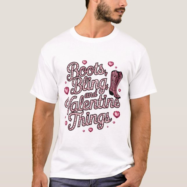Camiseta Boda de arranque y cosas de San Valentín (Anverso)