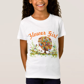 Camiseta Boda de bifurcación lateral del bosque encantado