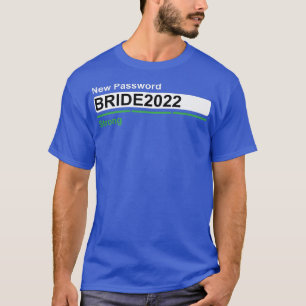 Camiseta Boda de compromiso Novia 2022