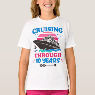 Camiseta Boda de crucero a través de 10 años