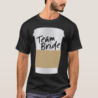 Camiseta Boda De La Copa De Café De La Fiesta De Bodas Para