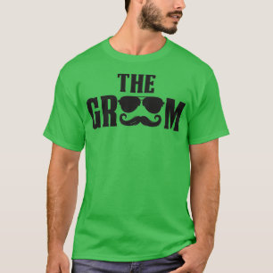 Camiseta Boda de la fiesta de la boda Groom Gafas de sol 2