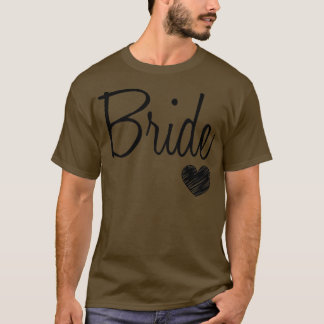 Camiseta Boda de la fiesta de la novia blanca