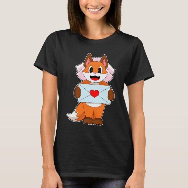 Camiseta Boda de la letra de la novia Fox (Anverso)