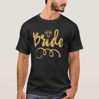 Camiseta Boda de la tribu de novias retro de moda Babe Brid
