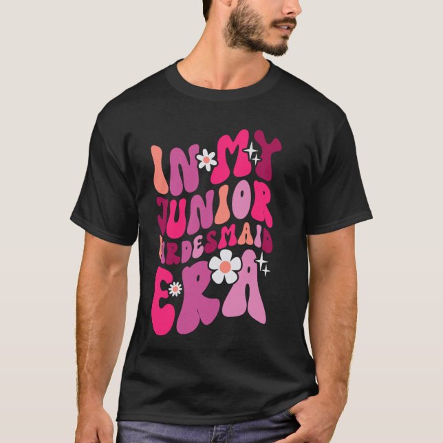 Camiseta Boda de Mi Era de Dama de Honor Junior Soltero (Anverso)